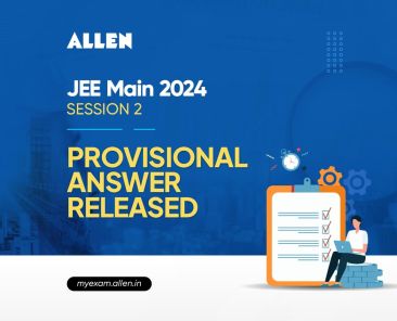 JEE Main 2024 April Session Provisional Answer Key of Paper 1