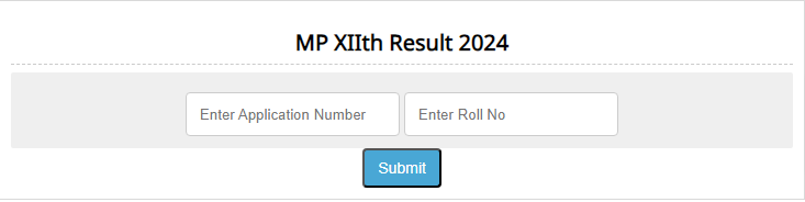 MP Board 2024 Class 12th Result
