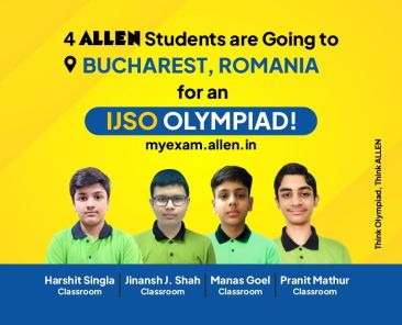 ALLEN Students Are Going to Romania for an IJSO Olympiad!