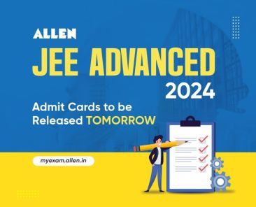 JEE Advanced 2024 Admit Cards Soon