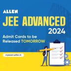 JEE Advanced 2024 Admit Cards Soon