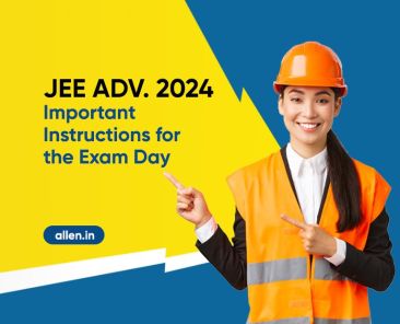 JEE Advanced 2024 Important Instructions