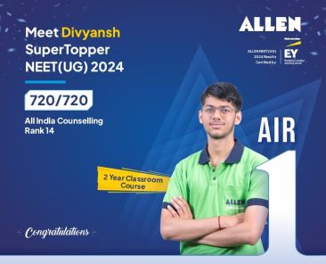 ALLEN Divyansh - NEET UG 2024 Topper