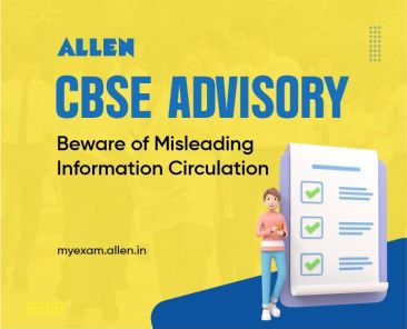 CBSE Advisory Beware of Misleading Information Circulation