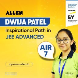 Dwija Patel’s Inspirational Path to AIR 7 in JEE Advanced 2024