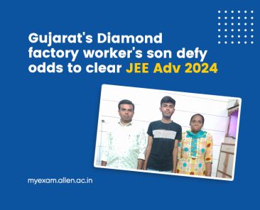 Gujarat's Diamond Factory Worker's Son Excels in JEE Adv 2024