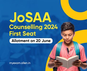 JoSAA Counselling 2024 First Seat Allocation