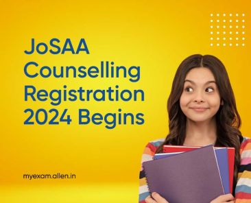 JoSAA Counselling 2024 Registration