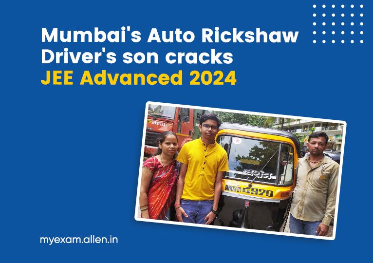 Mumbai’s Auto Rickshaw Driver’s Son Cracks JEE Advanced 2024