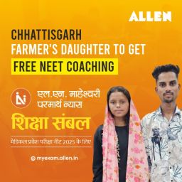 Chhatisgarh farmer's daughter to nurture NEET Dream