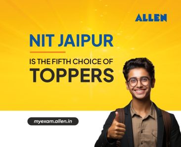 NIT Jaipur is the fifth choice of toppers