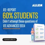 JEE Report 60% Students didn’t Attempt These Questions of JEE Adv 2024