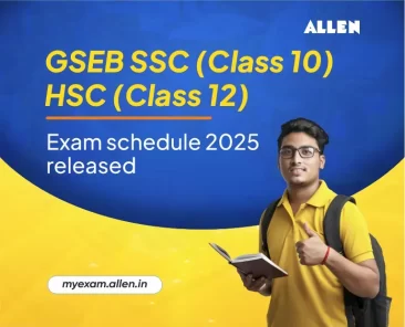 GSEB SSC (Class 10), HSC (Class 12) Exam Schedule 2025 Released