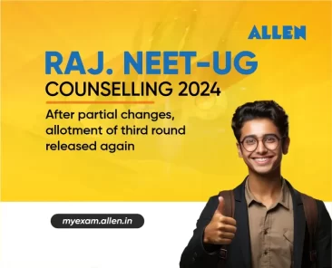 Raj NEET-UG counselling 2024--After partial changes, Allotment of Third Round Released again