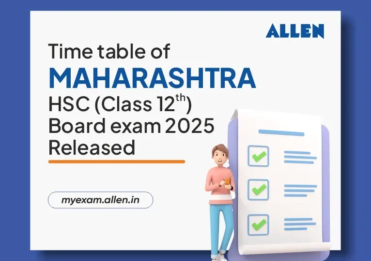 Time Table of Maharashtra HSC (Class 12) Board Exam 2025 Released