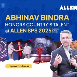 Abhinav Bindra honors Country's Talent at Allen SPS