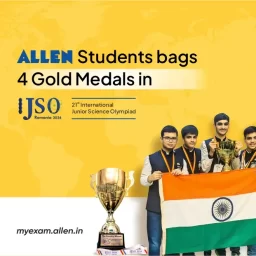 Allen Students bags 4 Gold Medals in IJSO