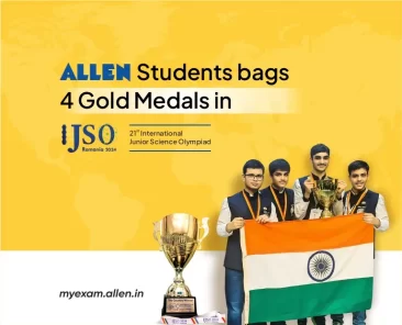 Allen Students bags 4 Gold Medals in IJSO