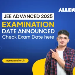 JEE Advanced 2025 Exam Date Announced