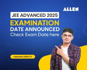 JEE Advanced 2025 Exam Date Announced