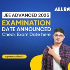 JEE Advanced 2025 Exam Date Announced