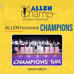 ALLEN CHAMP 2024--ALLEN honored Champion Students