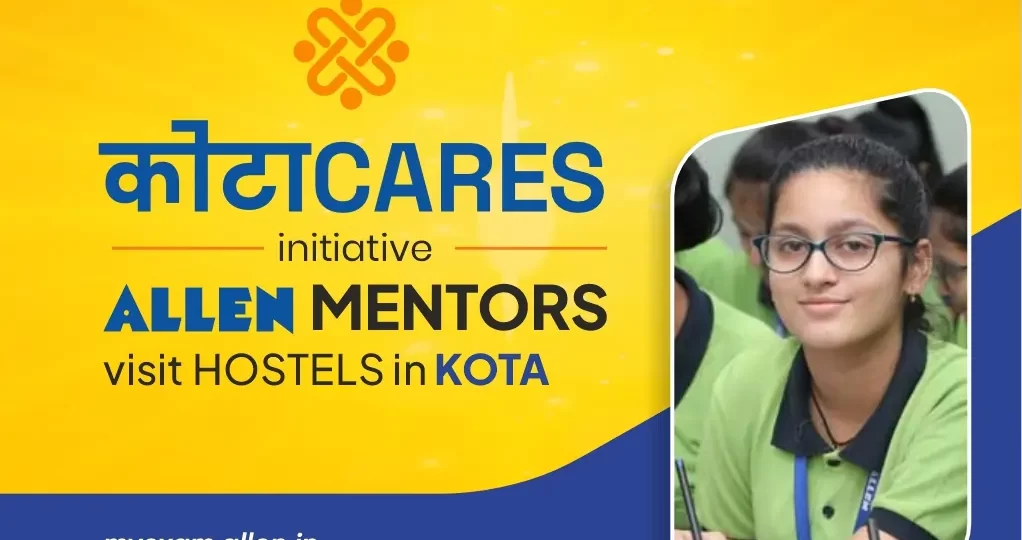 Kota Cares Initiative--ALLEN Mentors visit Hostels in Kota