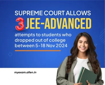 jee advanced attempts policy for college dropouts