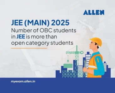 JEE Main 2025-Number of OBC students in JEE is more than open Category