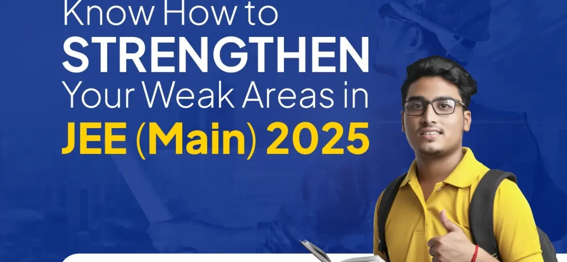 Know How to Strengthen Your Weak Areas in JEE Main 2025