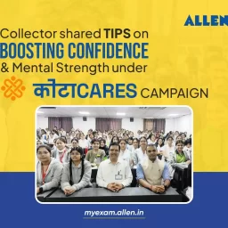 Kota Collector Dr. Ravindra Goswami Motivates NEET Aspirants at ALLEN Satyarth Campus