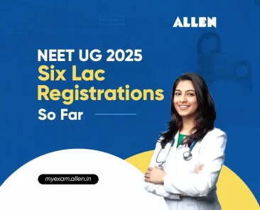 NEET UG 2025--Six Lac Registrations So Far