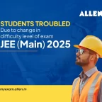 Students troubled due to change in difficulty level of exam JEE Main 2025