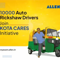 10000 Auto Rickshaw Drivers Join 'Kota Cares' Initiative