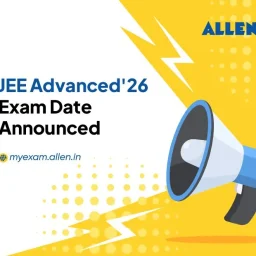 JEE Advanced 2026 Exam Date Announced