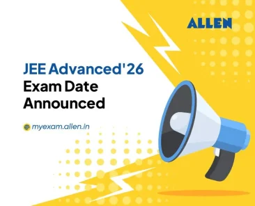 JEE Advanced 2026 Exam Date Announced
