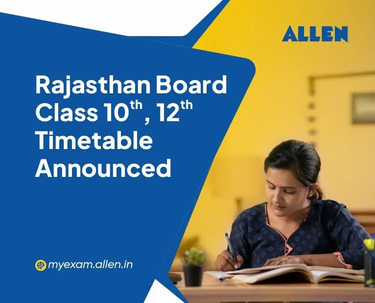 RBSE Class 10th & 12th Timetable released
