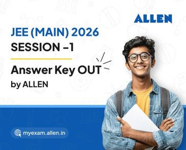 JEE Main 2026 Answer Key (OUT) by ALLEN