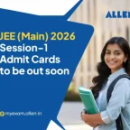 JEE Main 2026 Session 1 Admit Cards to be Out Soon