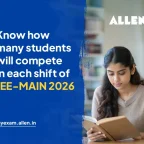 JEE Main 2026 Students Per Shift & Competition