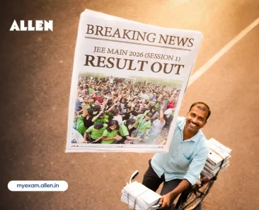 JEE Main 2026 Session 1 Result