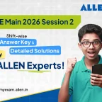 JEE Main 2026 Session 2 Answer Key and Paper Solutions